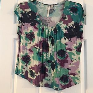 LC Lauren Conrad Floral Top