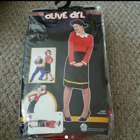 Olive oyl halloween costume