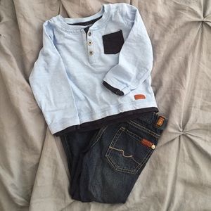 7 for all mankind boy outfit