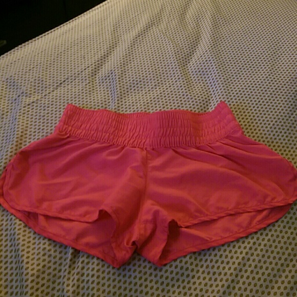 Hot pink shorts