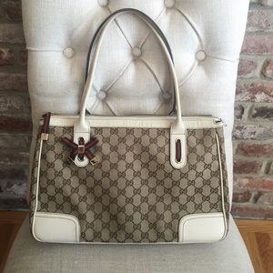 Gucci monogram tote bag