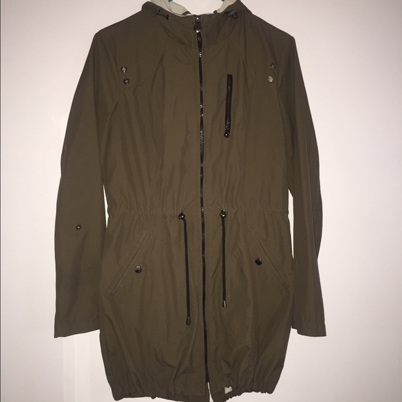 Olive green color jacket