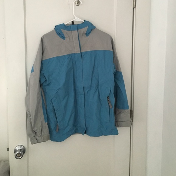 Northface ski jacket outershell Blue