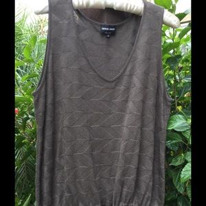 Authentic Giorgio Armani Cashmere Tank Top
