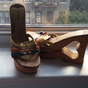 70's inspired sandals