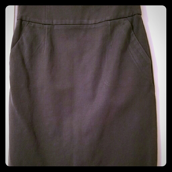 Stretch High Waisted Pencil Skirt