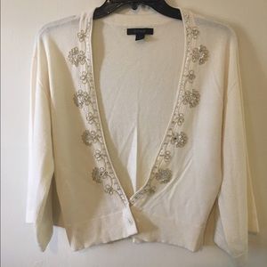 Express beaded cardigan