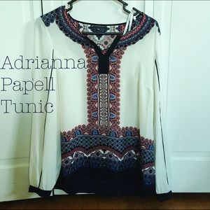 Navy Red and White tunic