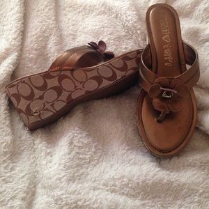 Coach wedges