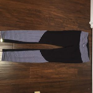 Lululemon striped leggings