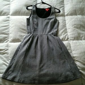 Elle Striped A-Line Dress