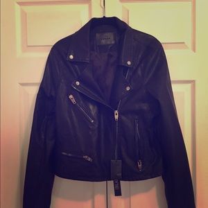 Vegan Leather Jacket