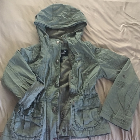 Army green jacket