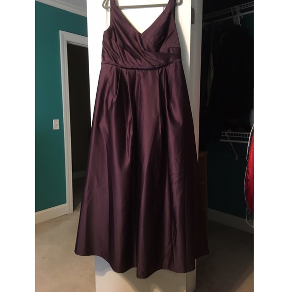 Purple formal dress / brides maid dress