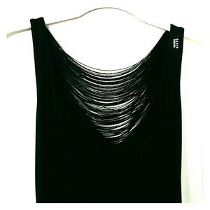 Miss Sixty sexy fringe back dress