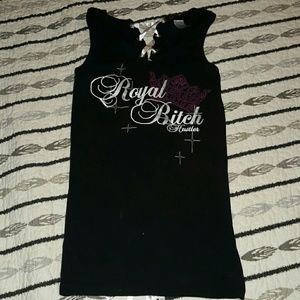 Royal B*$#! Sleeveless shirt Hustler