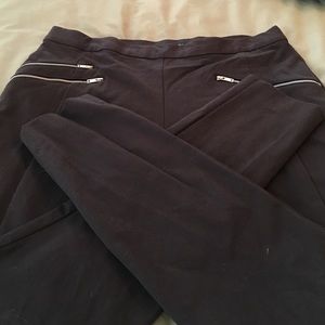 Zara Legging with Zipper Details Size L