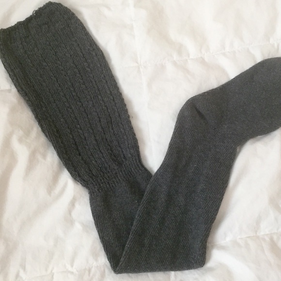 Pointelle Boot Cuff Socks - Picture 3 of 3