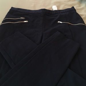 Zara Leggings with Zipper Details