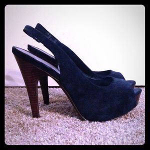 Navy blue Jessica Simpson heels