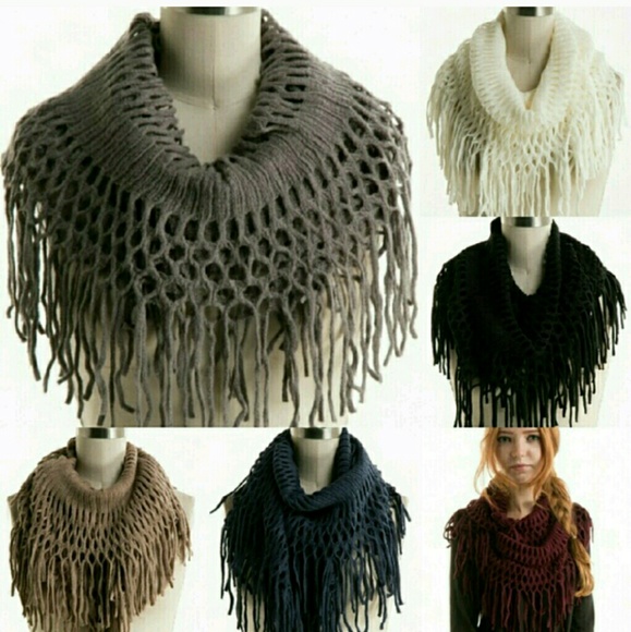 Accessories - New Infinity scarfs assorted colors.