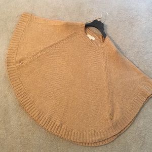 Michael Kord Poncho Sweater