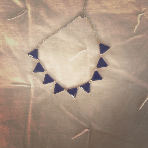 Triangle statement necklace