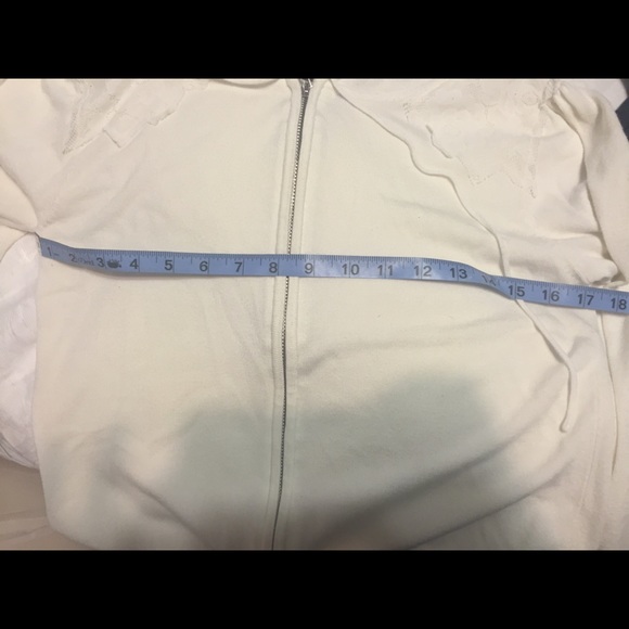 ❄️Anthropologie Lace Detail Hoodie❄️ - Picture 3 of 3