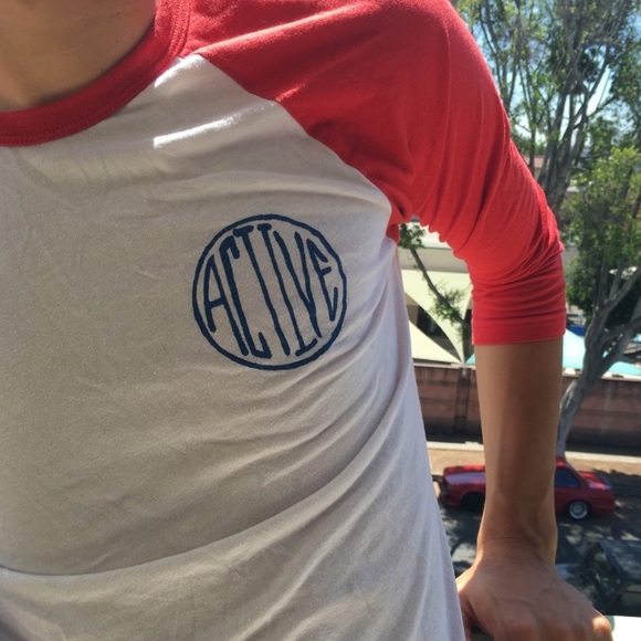 Active Baseball Tee - Picture 2 of 3