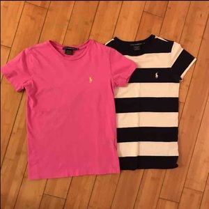 2 Ralph Lauren Polo Sport Small T-Shirts