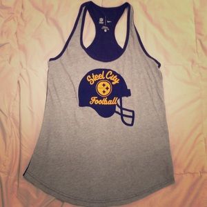 Steelers size small Nike racerback tank top