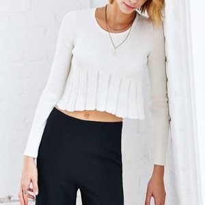 Urban Outfitters knotted crop top