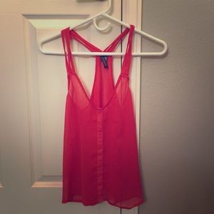 Cute coral tank!