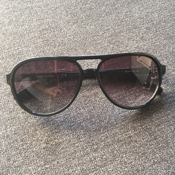 Tory Burch Rounded Aviator Sunglasses