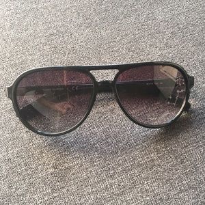 Tory Burch Rounded Aviator Sunglasses