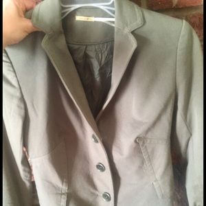 Max studio army green blazer