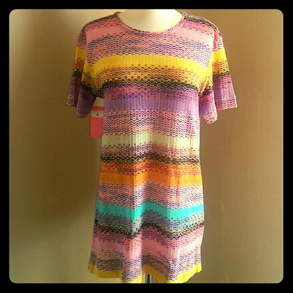 Short sleeve long tee