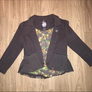 Gray blazer