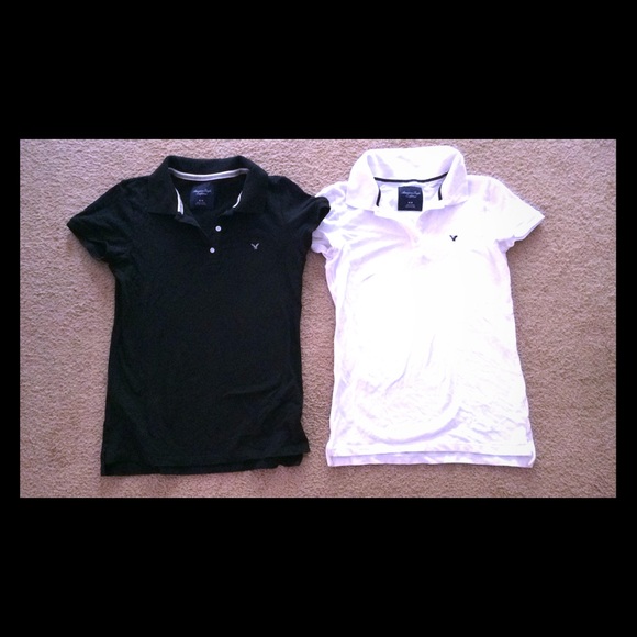 American eagle collared shirts
