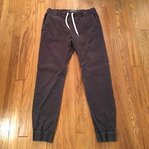 Dark Gray Modern Amusement Men's Joggers