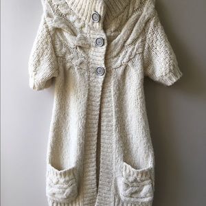 Chunky crochet sweater