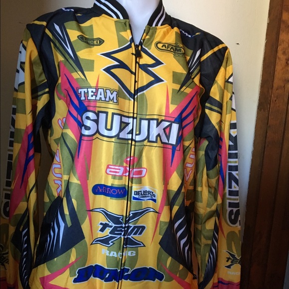 Racing jacket lightweight Suzuki nwt unisex