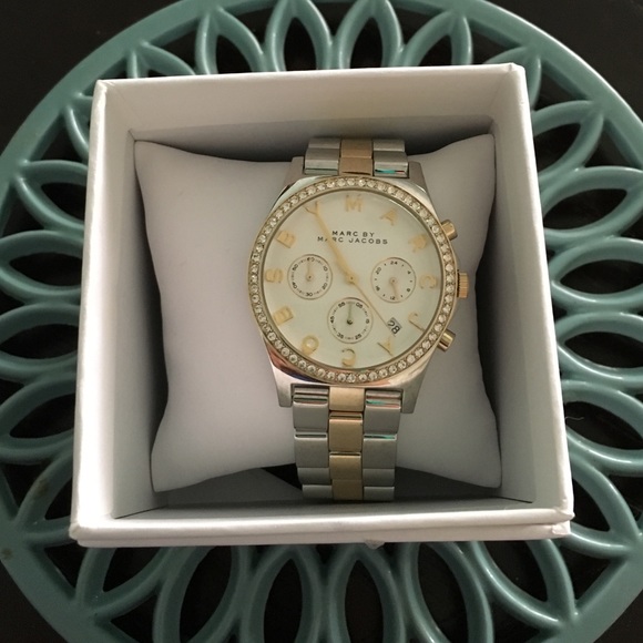 Marc by Marc two tone watch