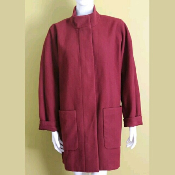 Old Navy Burgundy Coat