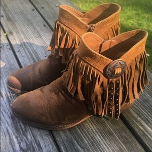 Sam Edelman Sydney fringe ankle boot