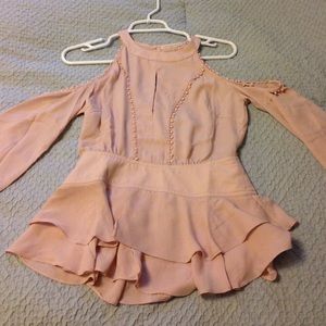 Mustard seed blush top NEW