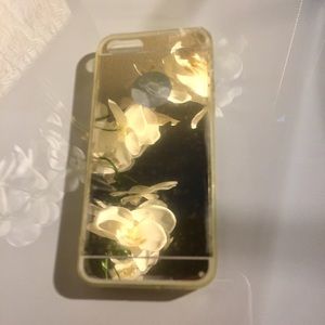 ✨elegant golden i phone 5 case✨