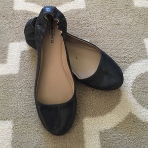 Black flats size 10