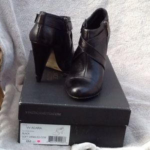 Vince Camuto Acara booties.