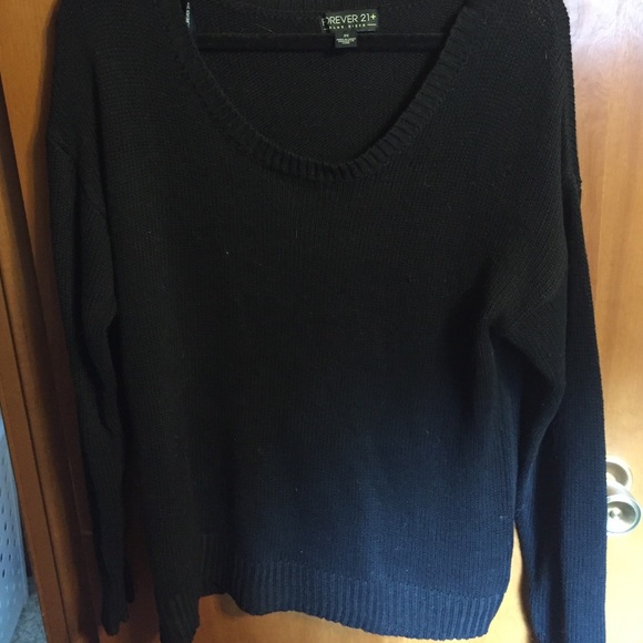 Black Knitted Sweater